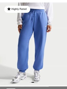 Nike phoenix Royal blue Jogger Pants Like New